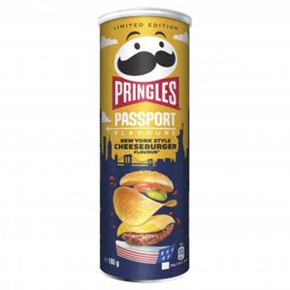 Picture of PRINGLES LARGE AMERICAN CHEESE BUEGER 165GR